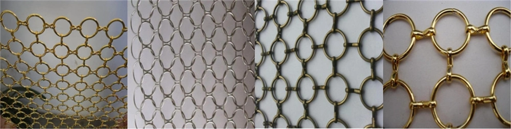 Stainless Steel/Brass/Aluminum Construction Decorative Wire Mesh