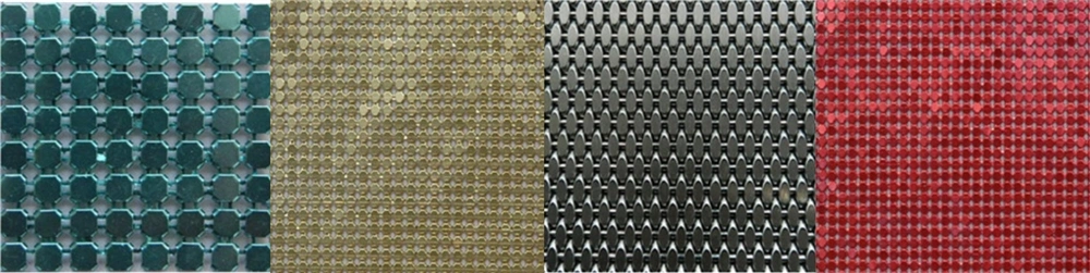 Stainless Steel/Brass/Aluminum Construction Decorative Wire Mesh