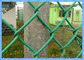 Ekstrudowany ekran ogrodzenia ogniw łańcucha Link / listwy PVC powlekane do ogrodzenia granicznego
