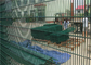 Konstrukcja powlekana zielonym PVC 358 spawanych arkuszy drutu do płyt betonowych