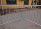 Klasyczna ocynkowana stalowa barykada / metalowe bariery kontroli tłumu