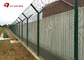 Powlekane proszkowo panele ogrodzeniowe z siatki drucianej zabezpieczone 358 ogrodzeniem z siatki więziennej